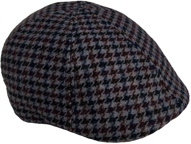 Headchange Econo Hounds Tooth Wool Blend 6 Panel Ivy Cap Duck Bill Scally Hat gallery