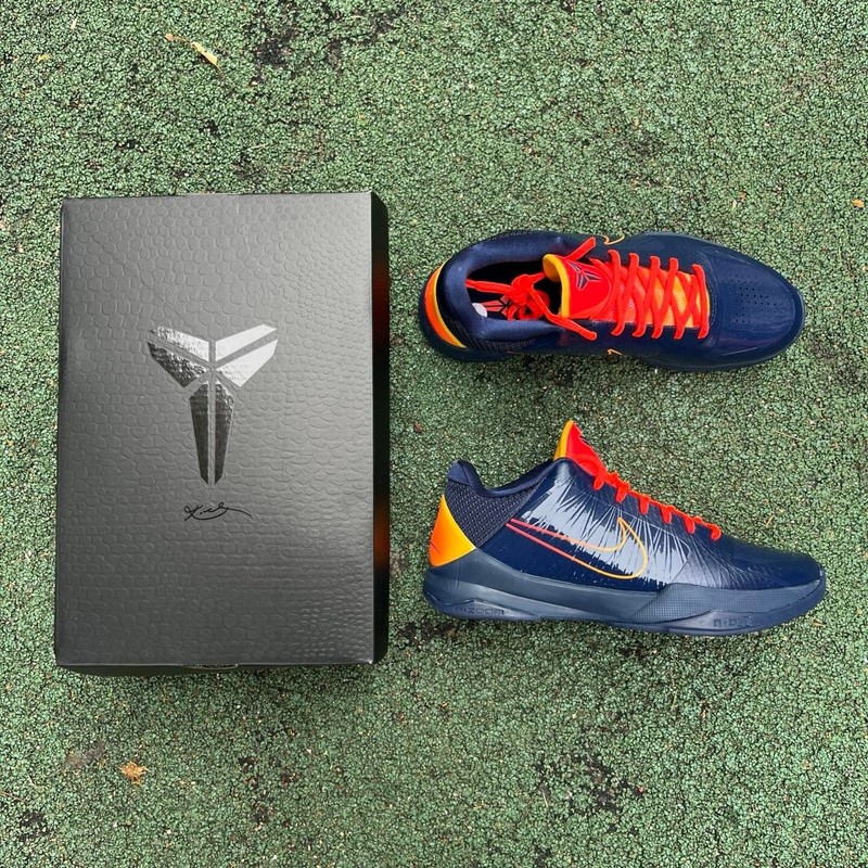 Kobe 5 Protro Caitlin Clark Indiana Fever IM3207-400 Men's Size 6.5-14 gallery