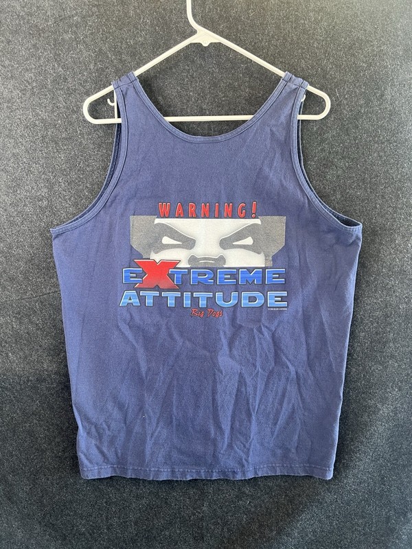 Vintage Big Dogs Santa Barbara Tank Top Y2K Men’s Size XL 2003 Licensed