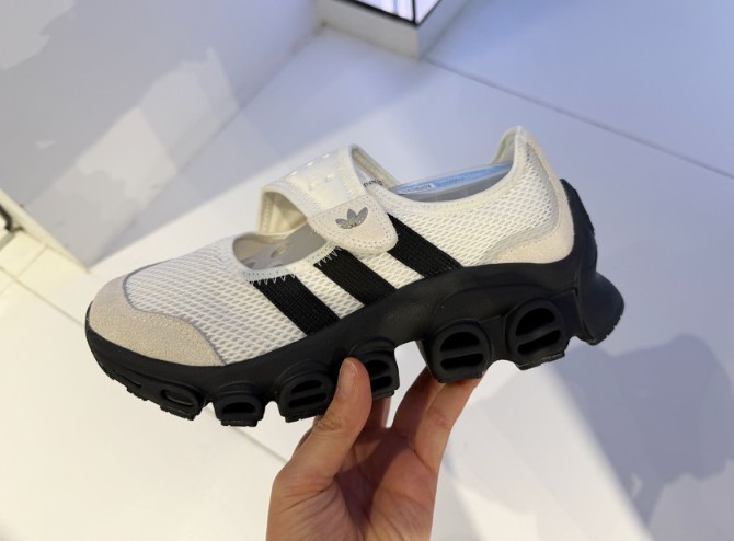 adidas Adifom Mega Jane White KH7889 Platform Mary Jane Shoes New