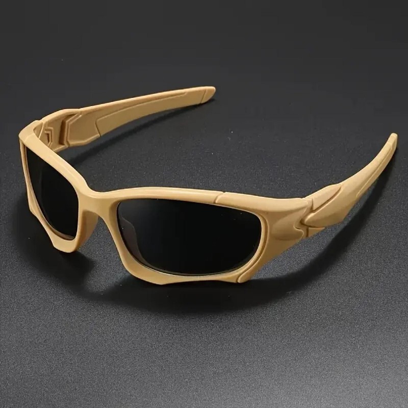 Sunglasses cool sport glasses cycling glasses glasses UV400 black 83689 Brown