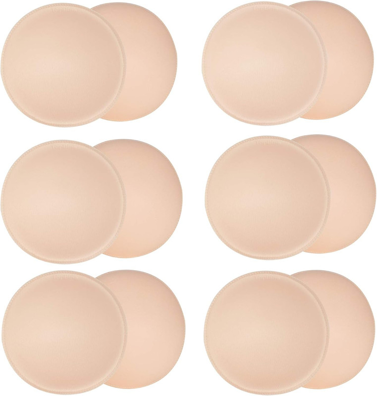 URSMART round Bra Inserts Pads, Removable and Washable Bra Cups Inserts for Biki gallery