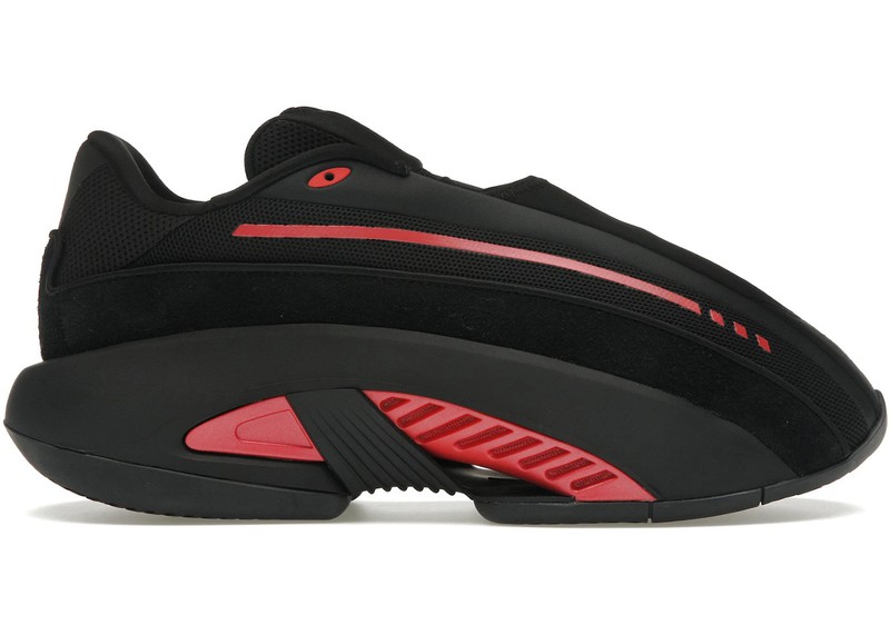 Size 8.5 adidas Mad IIInfinity Core Black Red
