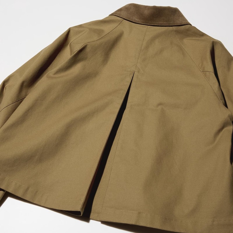 UNIQLO Utility Short Jacket S-3XL Black Beige Khaki Oversized Women 483807 NWT gallery