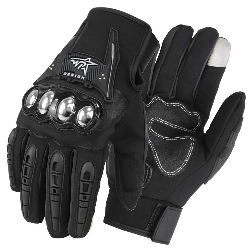 Winter Motorcycle Gloves Touchscreen Waterproof Windproof Riding Thermal Gloves gallery