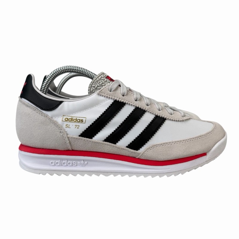 Adidas SL 72 RS Core White Black Grey Shoes JS0746 Men’s Size’s 7.5 – 13