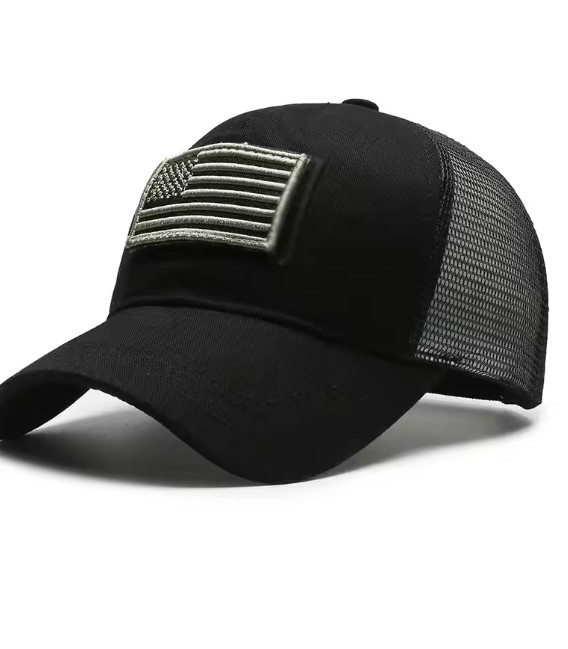 Vintage Mesh Baseball Cap Adjustable Breathable Outdoor Sun Hat Unisex gallery