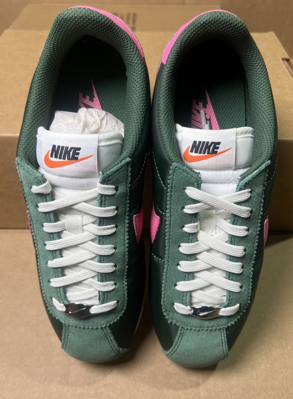 Women's Nike Cortez FIR/Pinksicle-Sail (IF1764 300) Sz 6.5 gallery