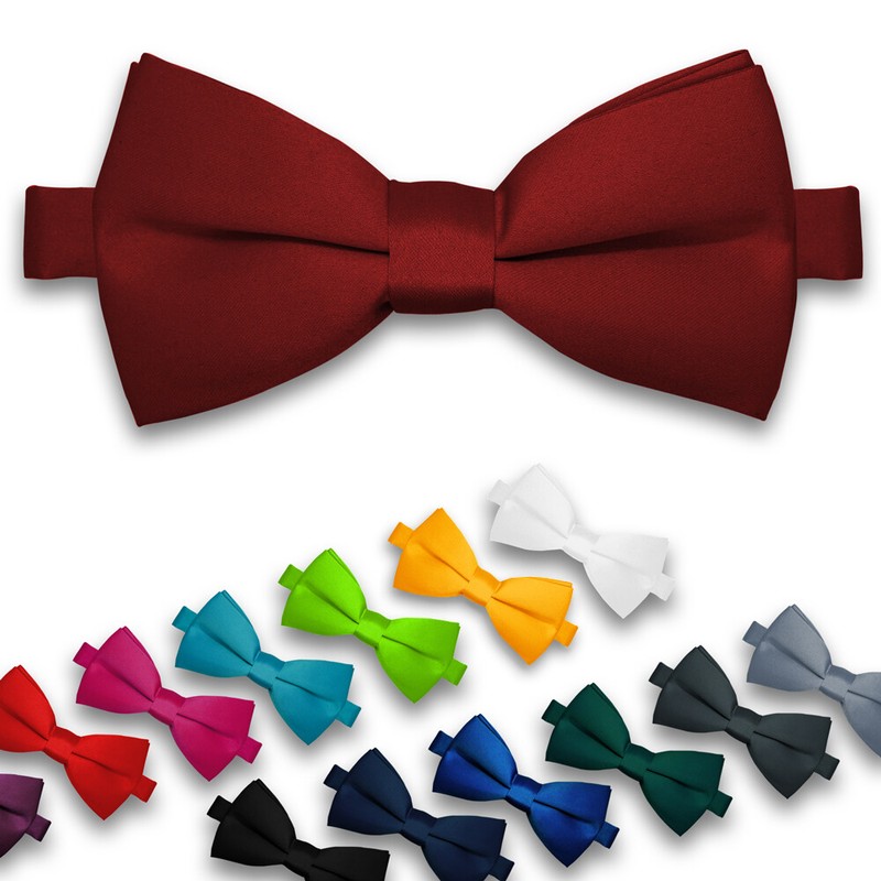 NEU: Fliege Schleife verstellbar Herren Hochzeit Konfirmation klassisch gebunden