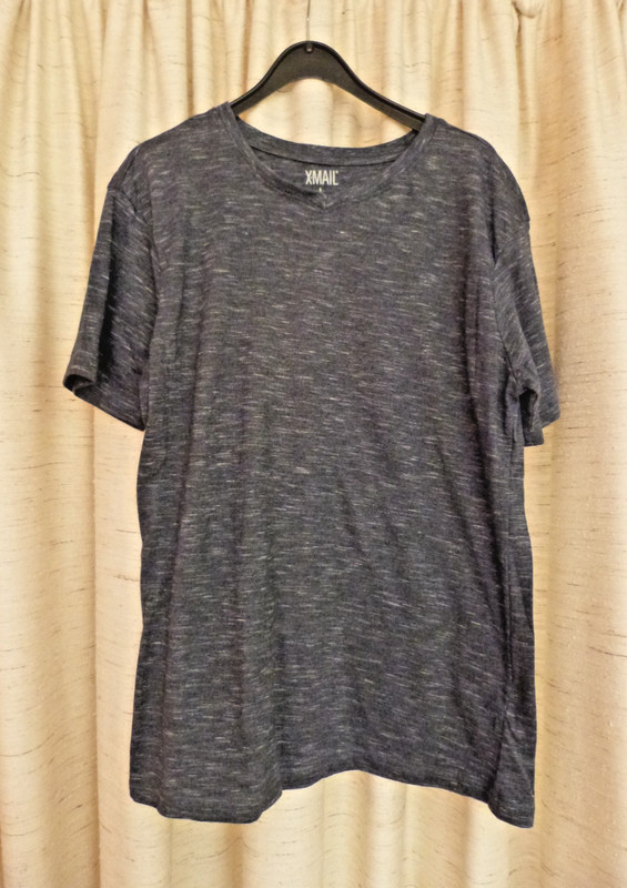 Ladies X-Mail SHIRT Size L Grey (measurements in description)