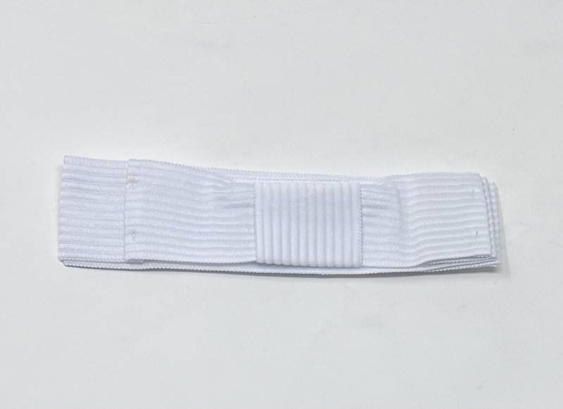 Whittier Lowrider Adjustable Hat Band White By Summit Hats