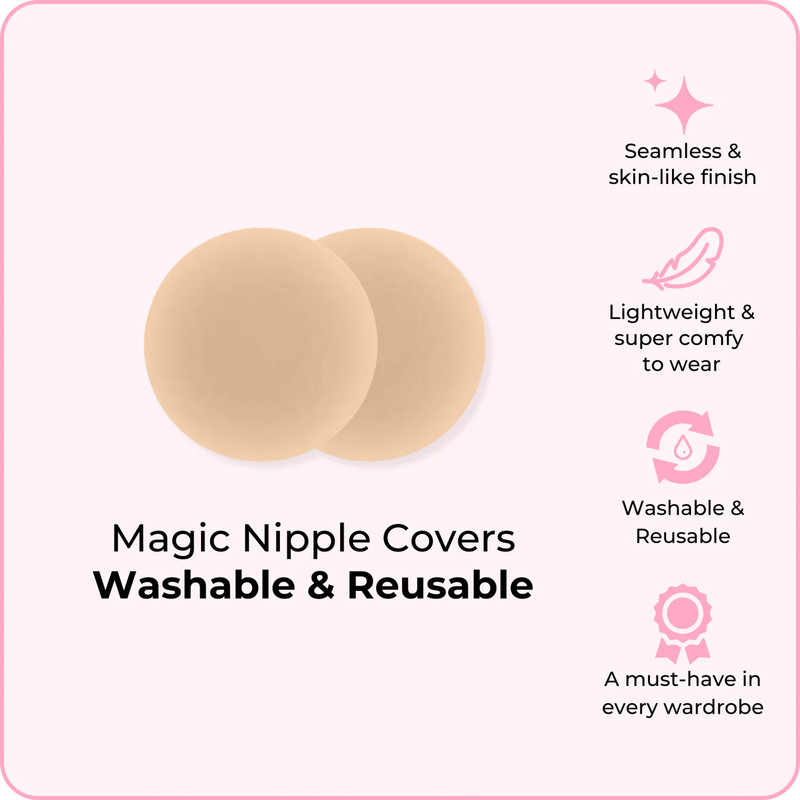 Magic Nipple Covers Reusable Non-Detectable