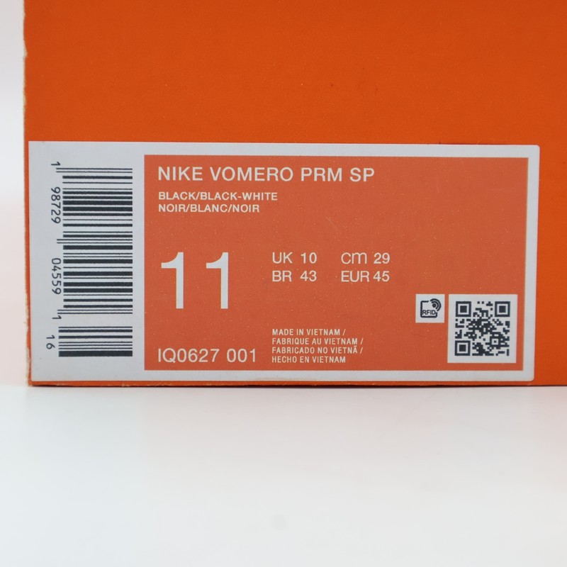 IQ0627-001 Nike Vomero Premium Chrome Mini Swoosh Black (Men's) gallery