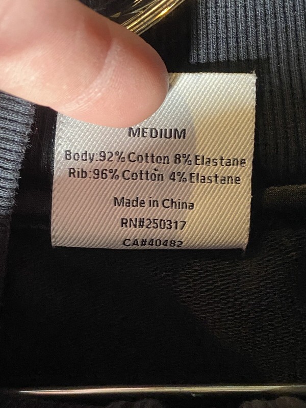 Varley Black Cortland Jacket Classic Sweat Athleisure Athletic Size M Womens gallery