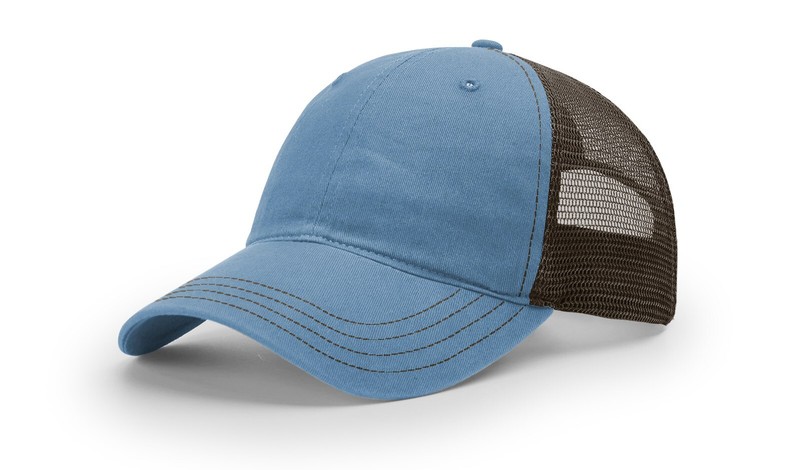 Richardson 111 Garment Washed Trucker Hat Unstructured Mesh Back Relaxed OSFM gallery