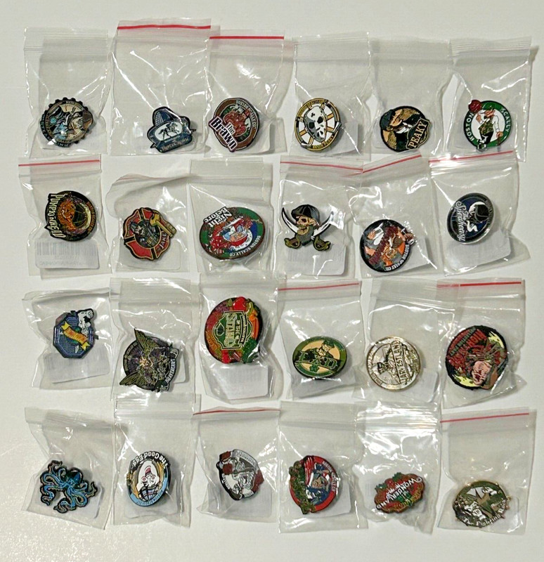 Boston Scally Cap Pins – You Pick