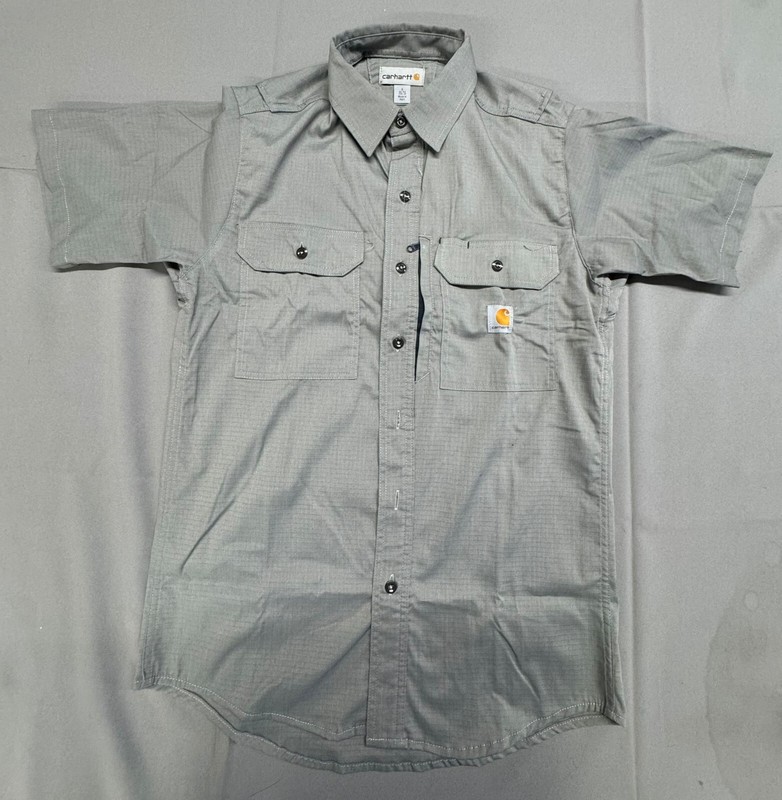 Carhartt Men’s Short-Sleeve Button-Down Work Shirt