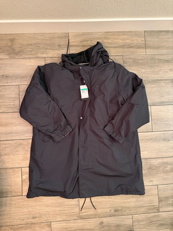 Nike Therma-Fit Life 3-in-1 Parka Jacket Black Pink DQ4926-070 Mens Sz L $375