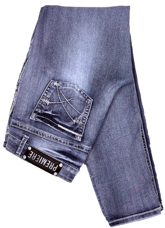 Premiere By Rue21 Womans Size 9/10R Jeans Skinny Embellished Mid Rise Classic