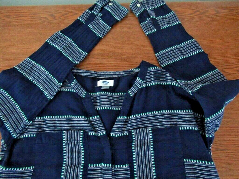 Women’s Native American Inspired Cotton Shirt Jacket Old Navy -Oversized Small gallery