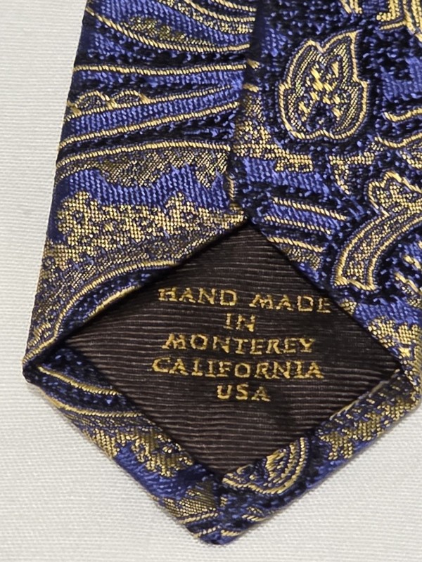 ROBERT TALBOTT Best Of Class Hand Made in USA Men's Dress Tie Multicolor Silk gallery