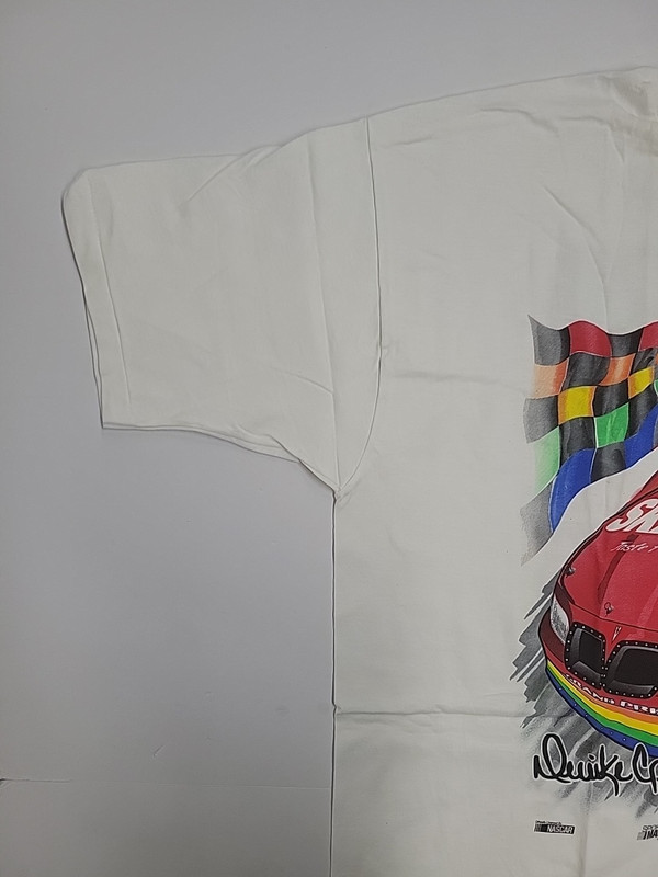 VTG NASCAR Skittles Taste The Rainbow Slogan T Shirt Derrike Cope USA Men's XL gallery