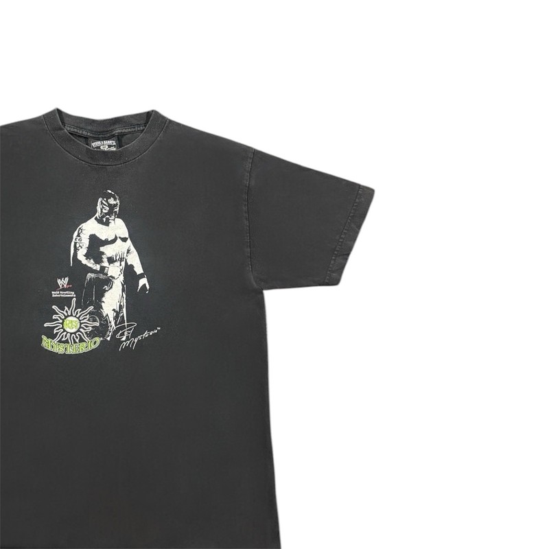 Vintage 2002 WWE Rey Mysterio Wrestling T Shirt Size Medium gallery
