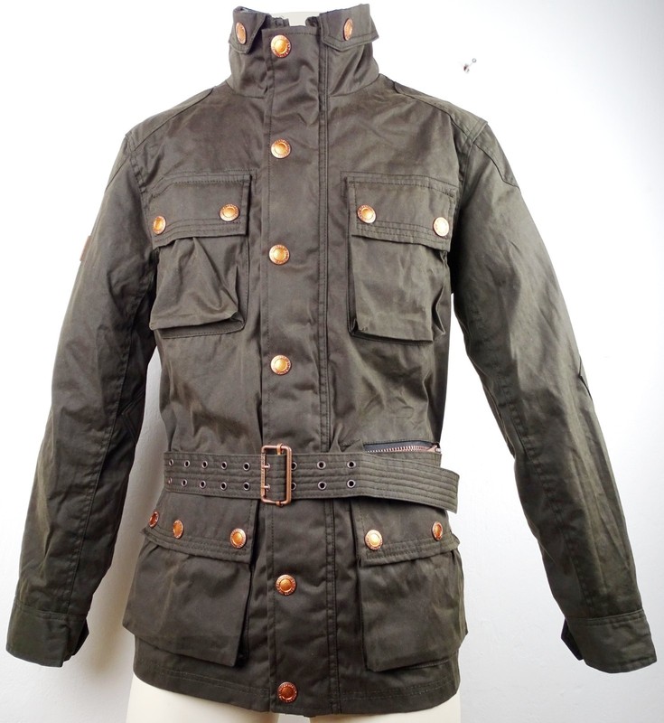 SUPERDRY Endurance Wax Trials Jacket Men's Jacket Coat Size S Khaki NEW with TAGS gallery