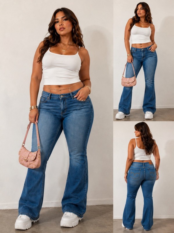 Hudson 170SOLL Signature Bootcut Flare Jeans Size 28 Low Rise Y2K Boho Dark Wash