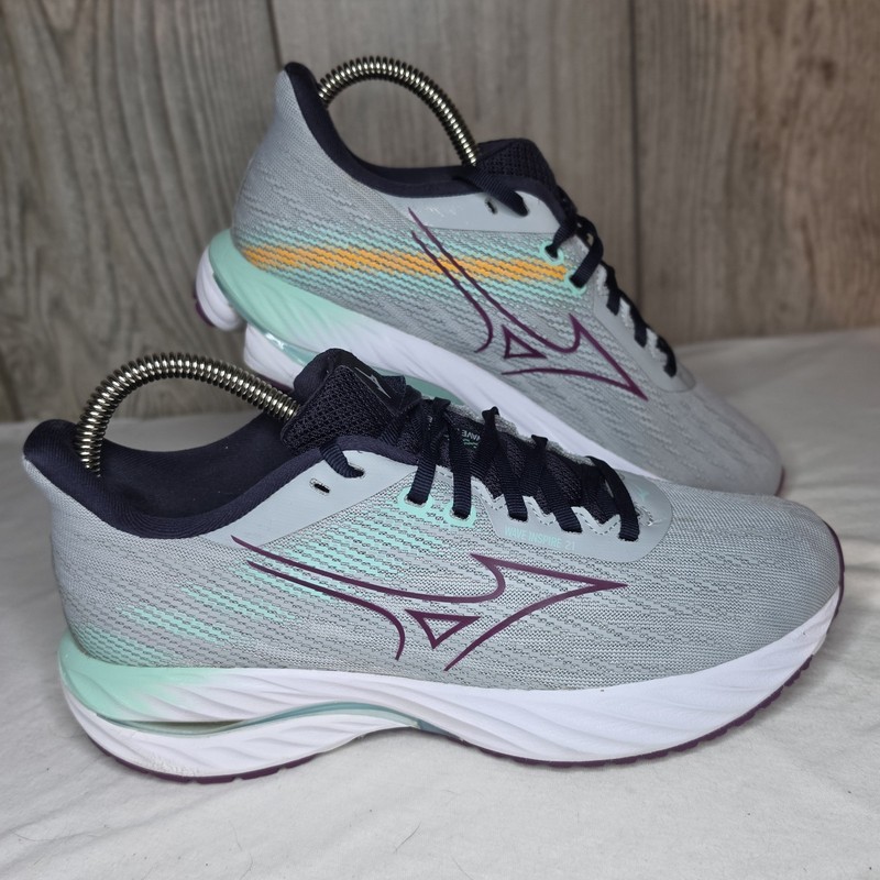 Mizuno Wave Inspire 21 J1GD254473 Sneakers Womens 8.5 B Tradewinds Running Shoes