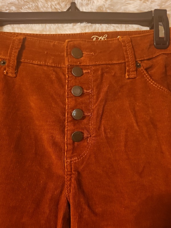 Universal Thread Corduroy Button Fly Skinny Pants gallery