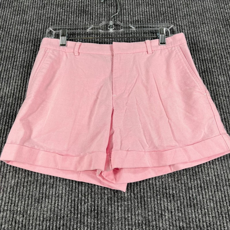 Ralph Lauren Shorts Womens Size 4 Pink Chino Casual Outdoor School Work Comfort