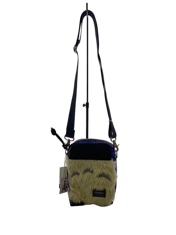 PORTER Shoulder Bag BEG Plain VERTICAL SHOULDER BAG My Neighbor Totoro