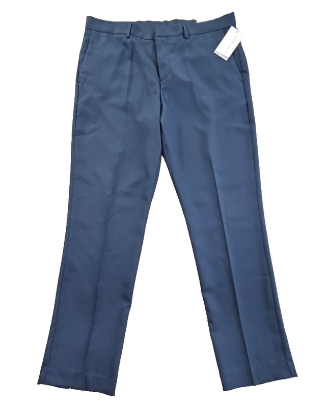 Perry Ellis Portfolio Men’s Essentials Modern Fit Stretch Dress Pants 38×34 NWT