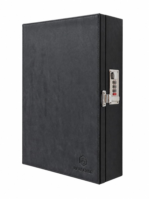 Faraday Key Box with Combination Lock (Black) – Wall Mounted Signal Blocking …