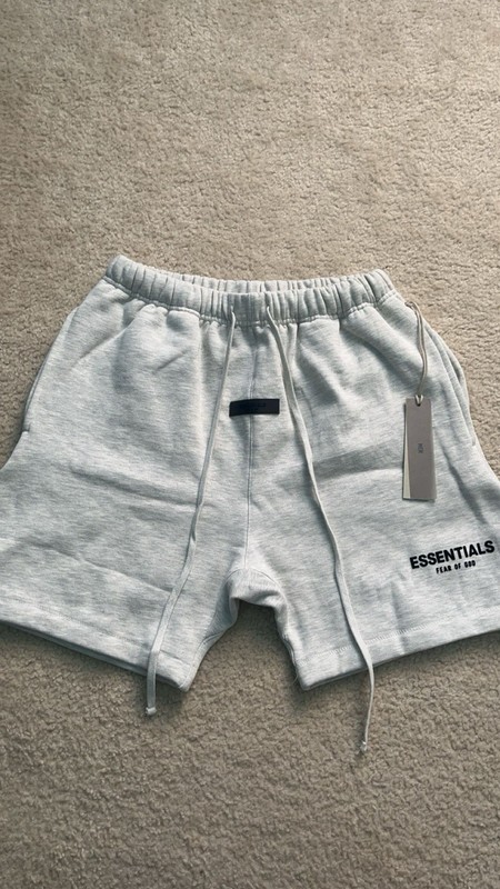 Essentials Light Oatmeal Shorts *BRAND NEW* With tags Size: M
