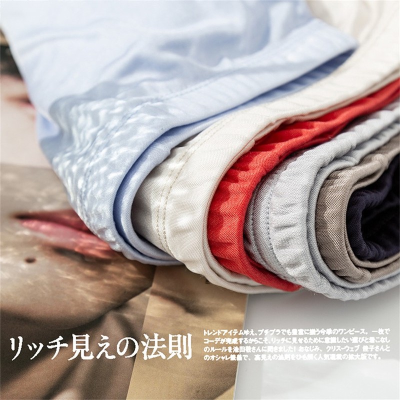 3 Pairs/lot Knit Pure Silk Men's Briefs Underwear Solid Brief Us Size M L Xl Box gallery