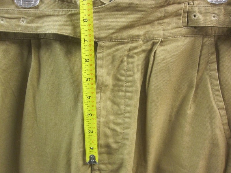 OKONKWO U.S. Military Clothing Army Casual Retro Pants Khaki Men's Size L gallery