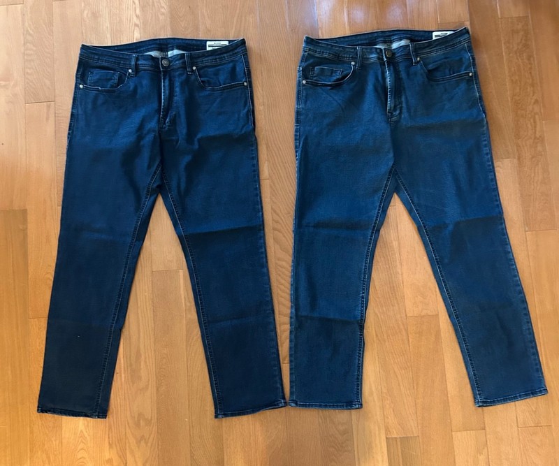 Buffalo David Bitton Mens Jeans Adam 36×30 Blue Slim Stretch