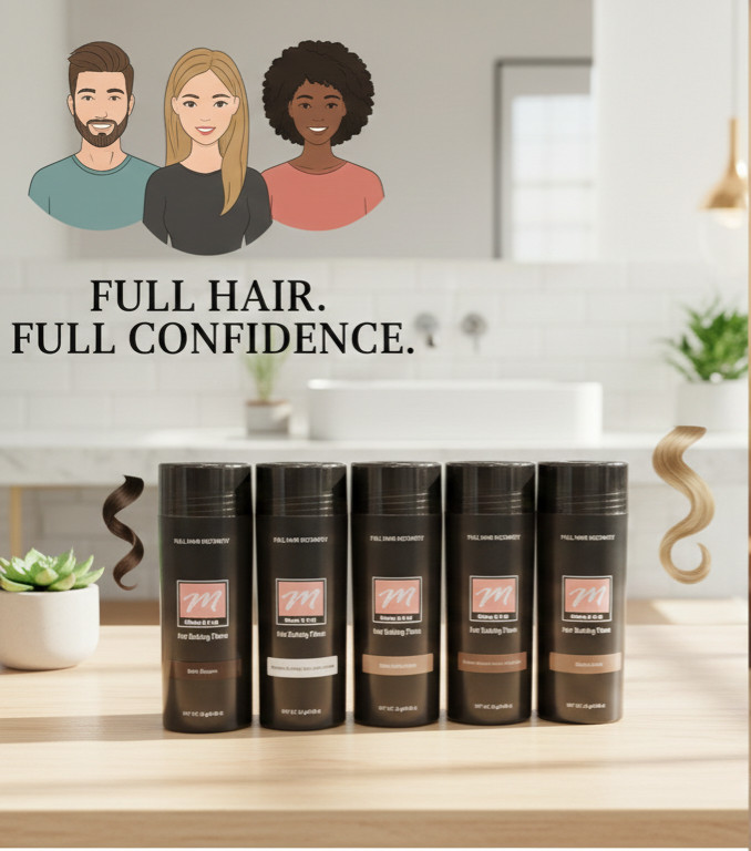 Buy 1 get 1 FREE MAKEITFULL PREMIUM Hair Building Fibers I PERSONALLY USE DAILY gallery
