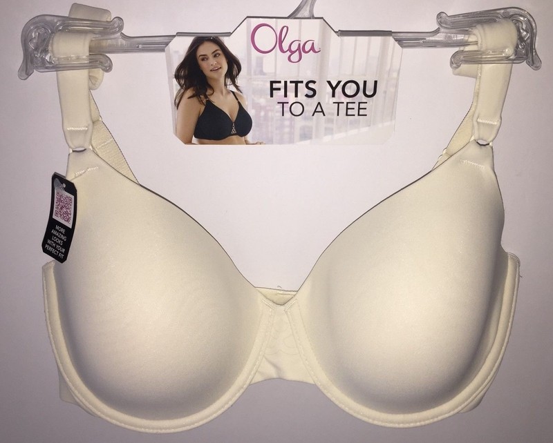 Olga Bra Underwire Comfort Straps Back Smoothing Contour Fits You To A Tee 35145