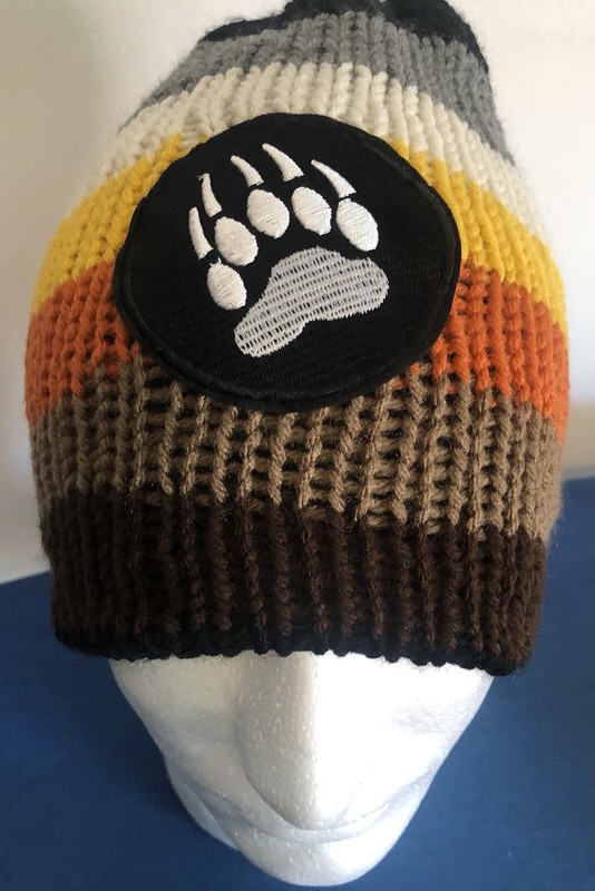 100% Acrylic “Bear Paw” Beanie Double Insulated Hand Made In America gallery