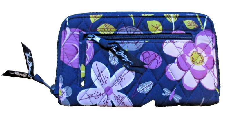 Vera Bradley ~ Zip-Around Wallet #10112 * Floral Nightingale 116 ~ New with tags