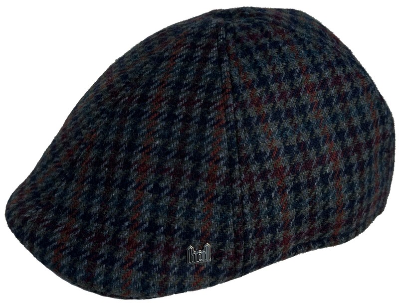 Headchange Econo Hounds Tooth Wool Blend 6 Panel Ivy Cap Duck Bill Scally Hat gallery