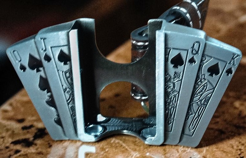 Poker Ace Lighter Belt Buckle Combo | Detachable Buckle | Fits 36–40 | $29.99 gallery