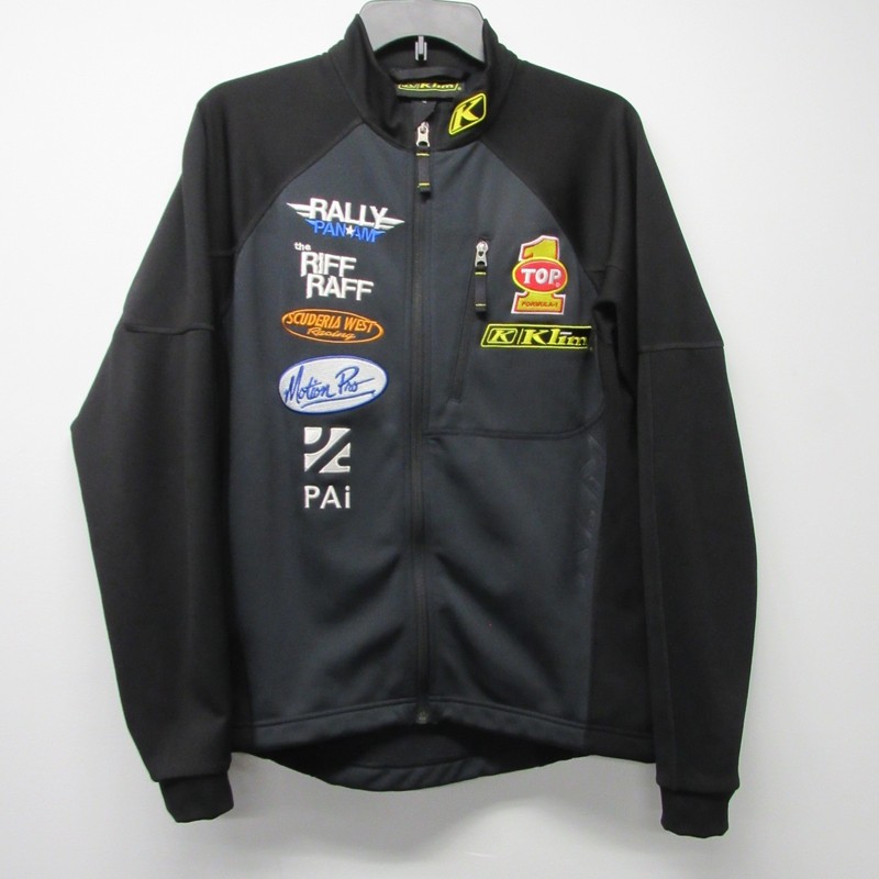 KLIM Top Formula 1 Racing Rally Pan Am Embroidered Softshell Jacket Men’s sz M