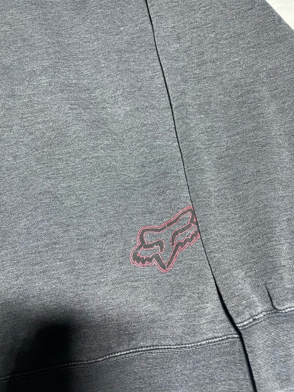 Fox Racing Hoodie Mens XL Black Pullover Fleece Sweatshirt Flame Logo Graphic gallery