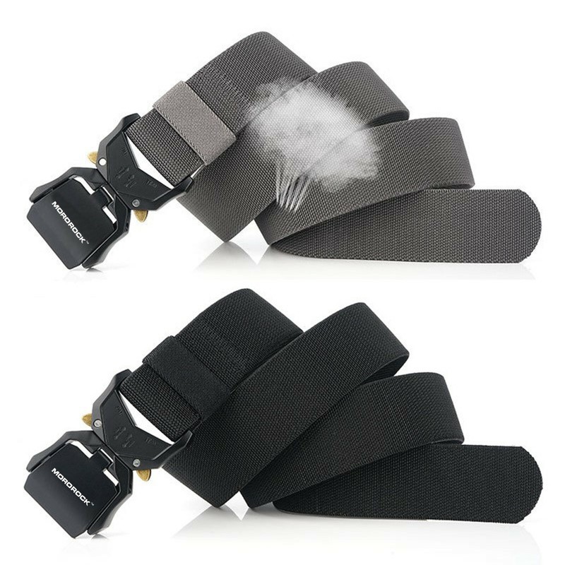 2022 Adjustable Alloy Buckle Military Tactical Belt Nylon Rigger Waistband Belt gallery