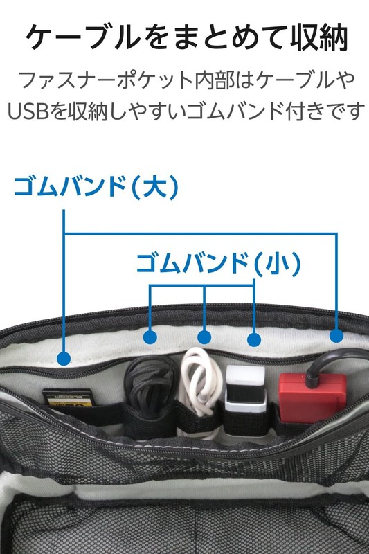 Travel pouch black BMA-F01XBK gallery