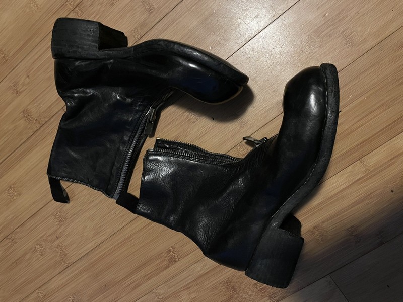 Guidi PL2 black leather boots gallery